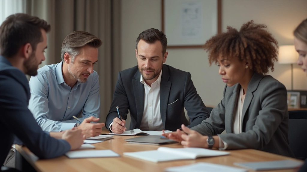 Profesionálna fotografia osôb spolupracujúcich na projekte