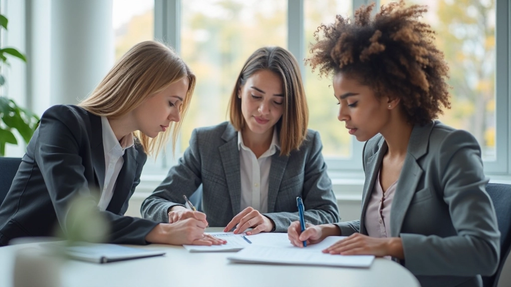 Tím ľudí pracujúcich spoločne pri projektovom stole v modernej kancelárii